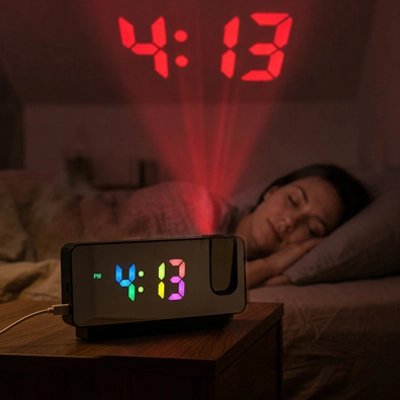 Radio reveil projecteur